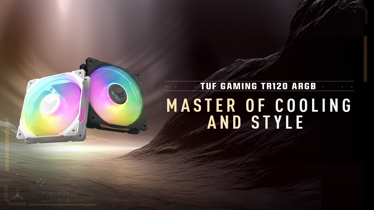 TUF Gaming TR120 ARGB case fan